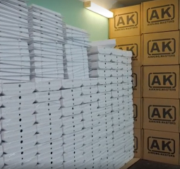 New delivery of goods